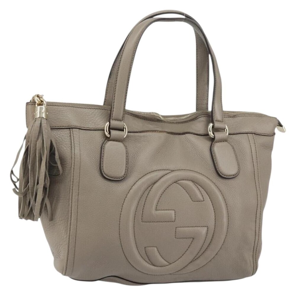 Gucci Soho Convertible Soft Top Handle Leather